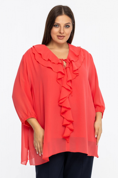 Блуза Avila 1006 коралловый - фото 1