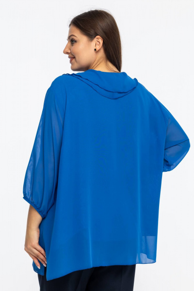 Блуза Avila 1006 васильковый - фото 4