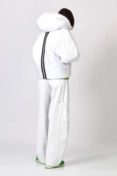 Куртка Rivoli 1062 белый,черный - фото 6