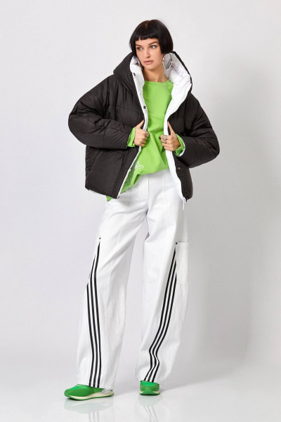 Куртка Rivoli 1062 белый,черный - фото 1