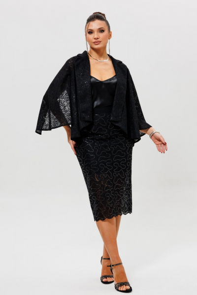 Жакет Mislana 1278 черный - фото 17