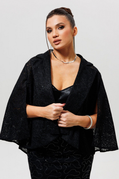 Жакет Mislana 1278 черный - фото 1