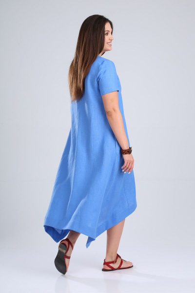 Платье MALI 419-017 голубой - фото 7