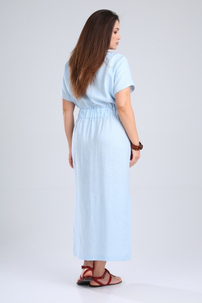 Платье MALI 421-020 голубой - фото 7
