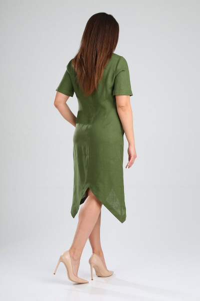 Платье MALI 419-007 зеленый - фото 8
