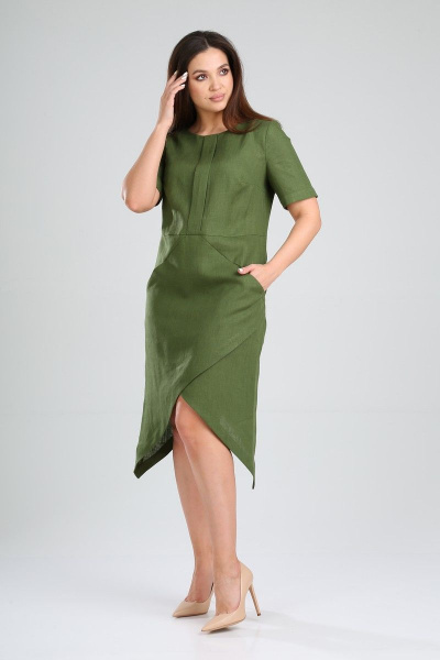 Платье MALI 419-007 зеленый - фото 6