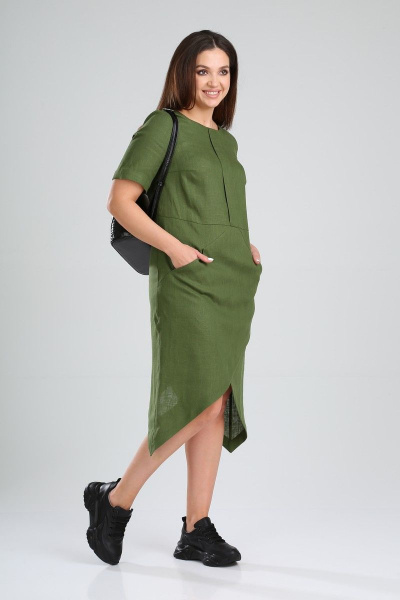Платье MALI 419-007 зеленый - фото 2