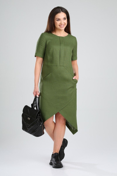 Платье MALI 419-007 зеленый - фото 1