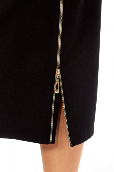 Блуза, юбка Matini 1.1805 черно-коричневый - фото 12