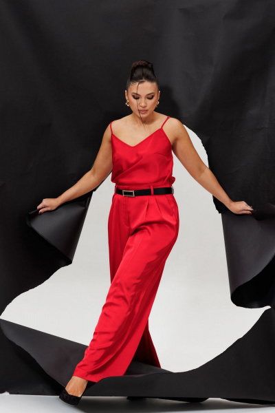 Брюки Mislana 1283 красный - фото 7