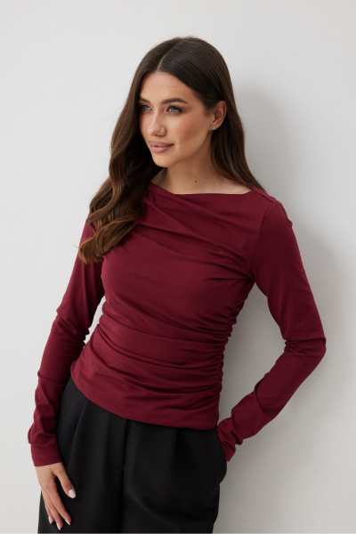 Джемпер T.N.D М163 вишня - фото 3