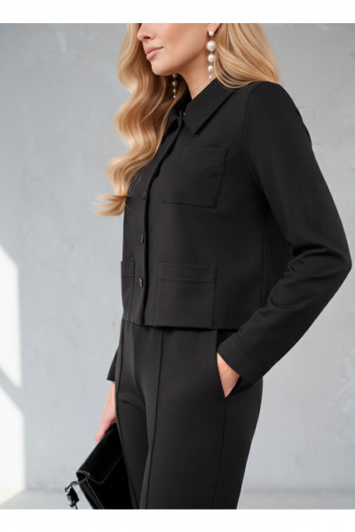 Жакет Erika Laurent 7623 черный - фото 2