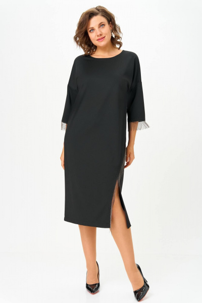 Платье Anastasia 1308 черный - фото 1