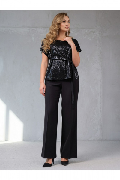Блуза Erika Laurent 1745 черный - фото 1