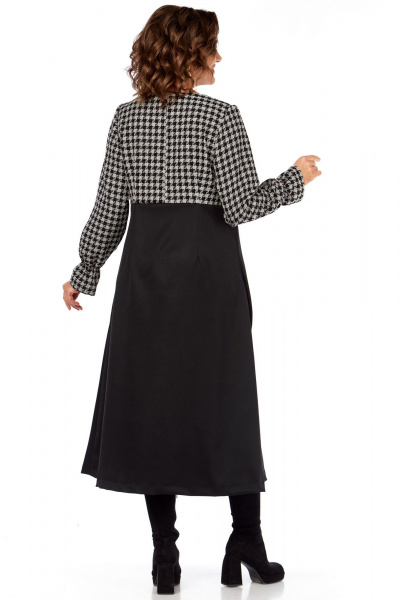 Платье Celentano lite 5068 гусиная_лапка - фото 4