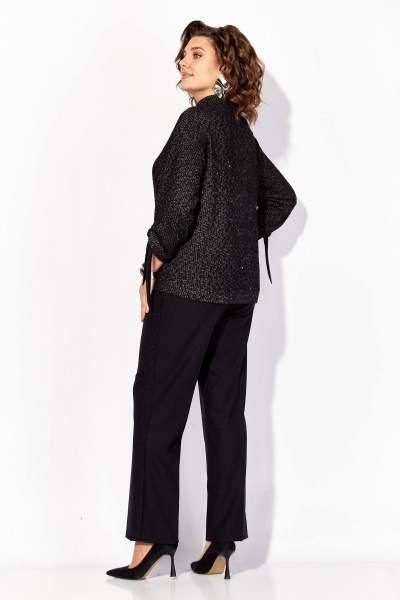 Брюки, жакет Liliana 1493БрПн черный - фото 4