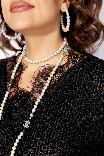 Джемпер, юбка Liliana 1494К черный - фото 2