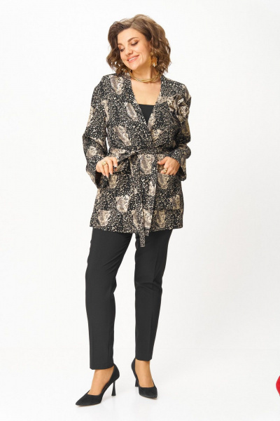 Жакет Svetlana-Style 2018 рыжий_леопард - фото 4