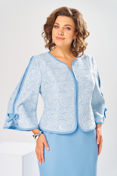 Платье Romanovich Style 1-2748 голубой - фото 10