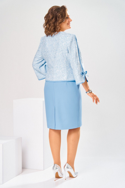 Платье Romanovich Style 1-2748 голубой - фото 12