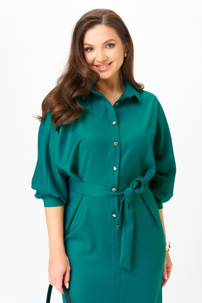 Платье Michel chic 2189 изумруд - фото 6