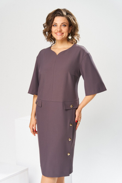 Платье Romanovich Style 1-2829 графит - фото 9