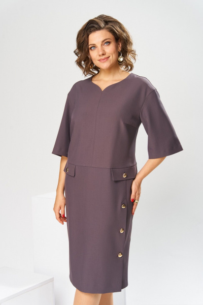 Платье Romanovich Style 1-2829 графит - фото 8