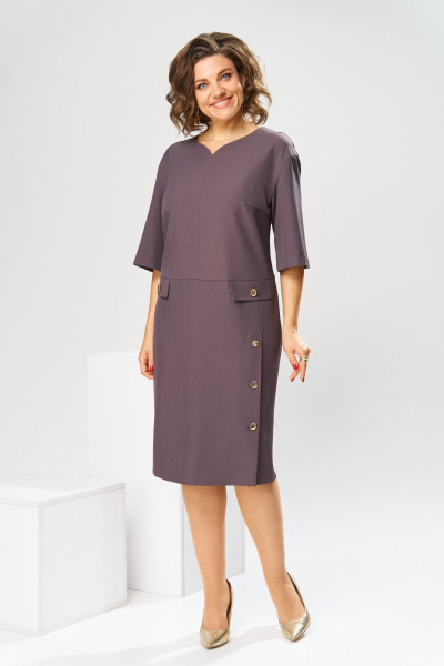 Платье Romanovich Style 1-2829 графит - фото 1