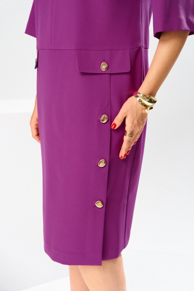 Платье Romanovich Style 1-2829 фуксия - фото 5