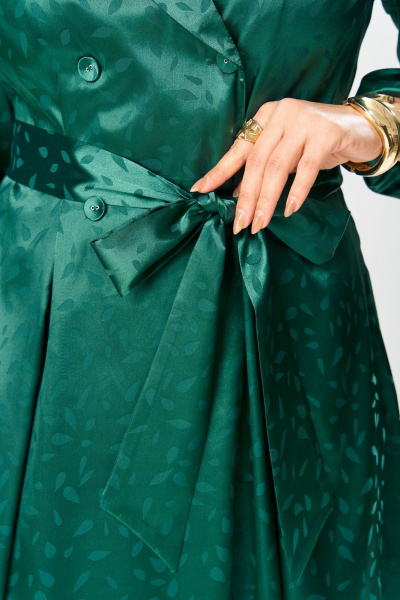 Платье Romanovich Style 1-2837 зеленые_листики - фото 12