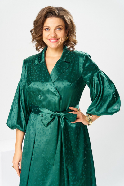 Платье Romanovich Style 1-2837 зеленые_листики - фото 10