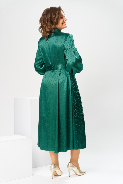 Платье Romanovich Style 1-2837 зеленые_листики - фото 4