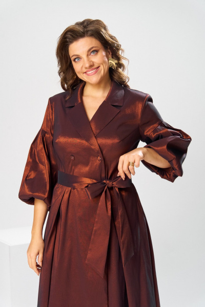 Платье Romanovich Style 1-2837 медный - фото 11