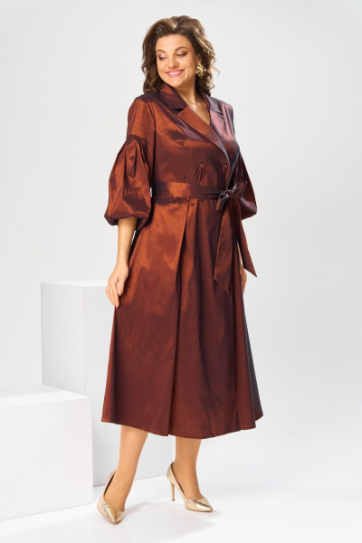 Платье Romanovich Style 1-2837 медный - фото 3