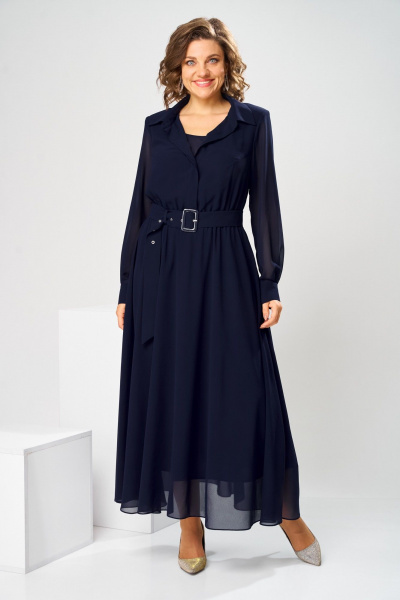Платье Romanovich Style 1-2850 синий - фото 8
