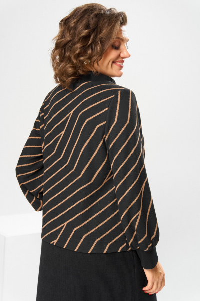 Джемпер, юбка Romanovich Style 2-2600 коричневый - фото 6