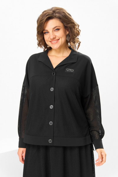 Жакет, юбка Romanovich Style 2-2856 черный - фото 6