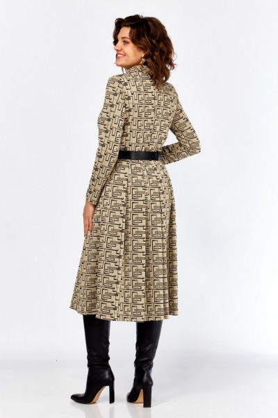 Платье Милора-стиль 1164/1 бежевый - фото 3