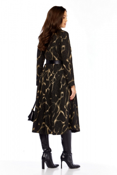 Платье Милора-стиль 1164/1 черный_с_разводами - фото 4