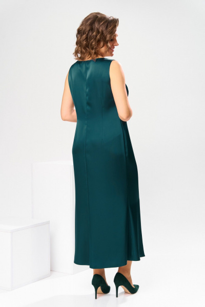 Кардиган, платье Romanovich Style 3-2789 изумруд - фото 12