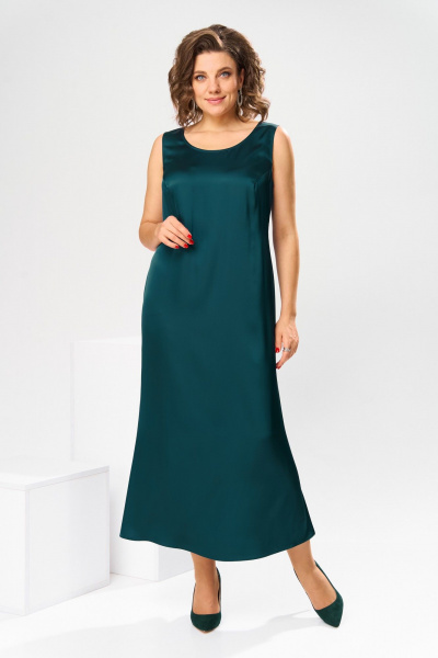 Кардиган, платье Romanovich Style 3-2789 изумруд - фото 10