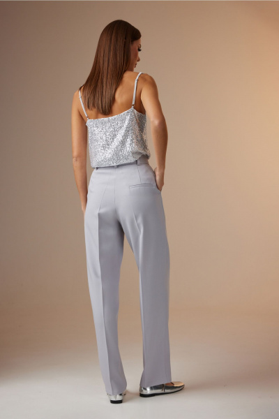 Брюки, жакет, топ N.O.W. 1627 серый - фото 7