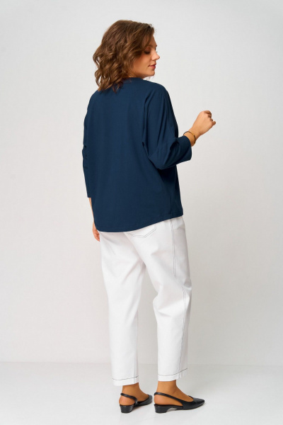 Джемпер Bliss 9313 синий - фото 5