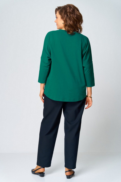 Джемпер Bliss 9313 изумрудный - фото 2