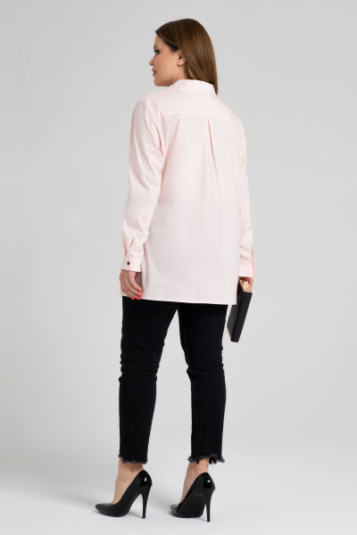 Блуза Панда 34843z светло-розовый - фото 2