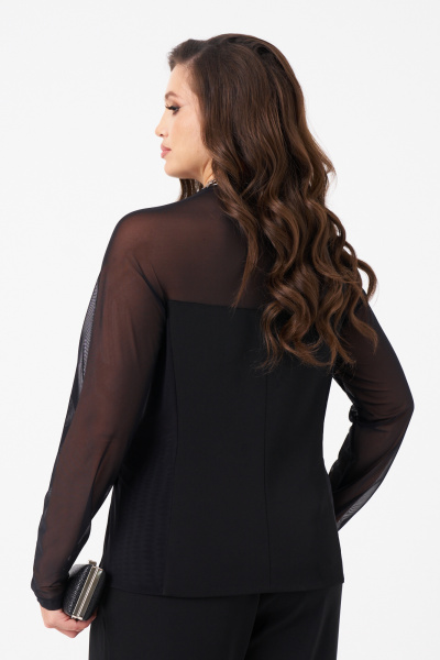 Жакет Панда 114130 черный - фото 7