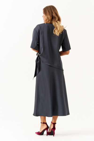 Блуза, юбка Панда 117110 графит - фото 5