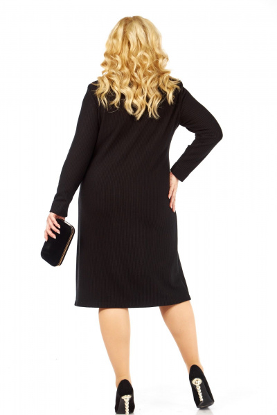 Платье Элль-стиль 2443 черный - фото 6