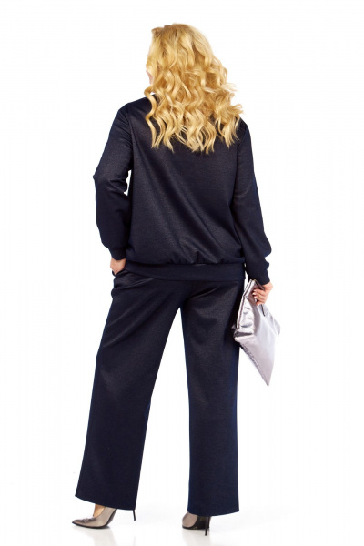 Бомбер, брюки Элль-стиль 2445 джинс - фото 10