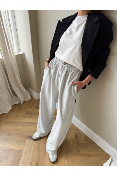 Брюки THE.WOMAN 0380 серый - фото 5